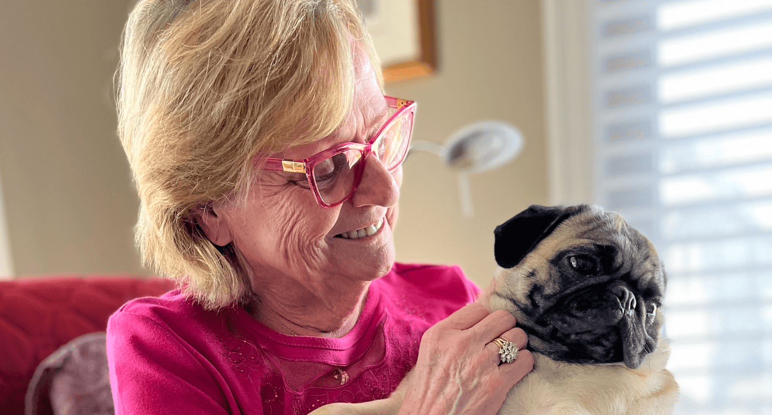 Elizabeth with June - At your Service for seniors