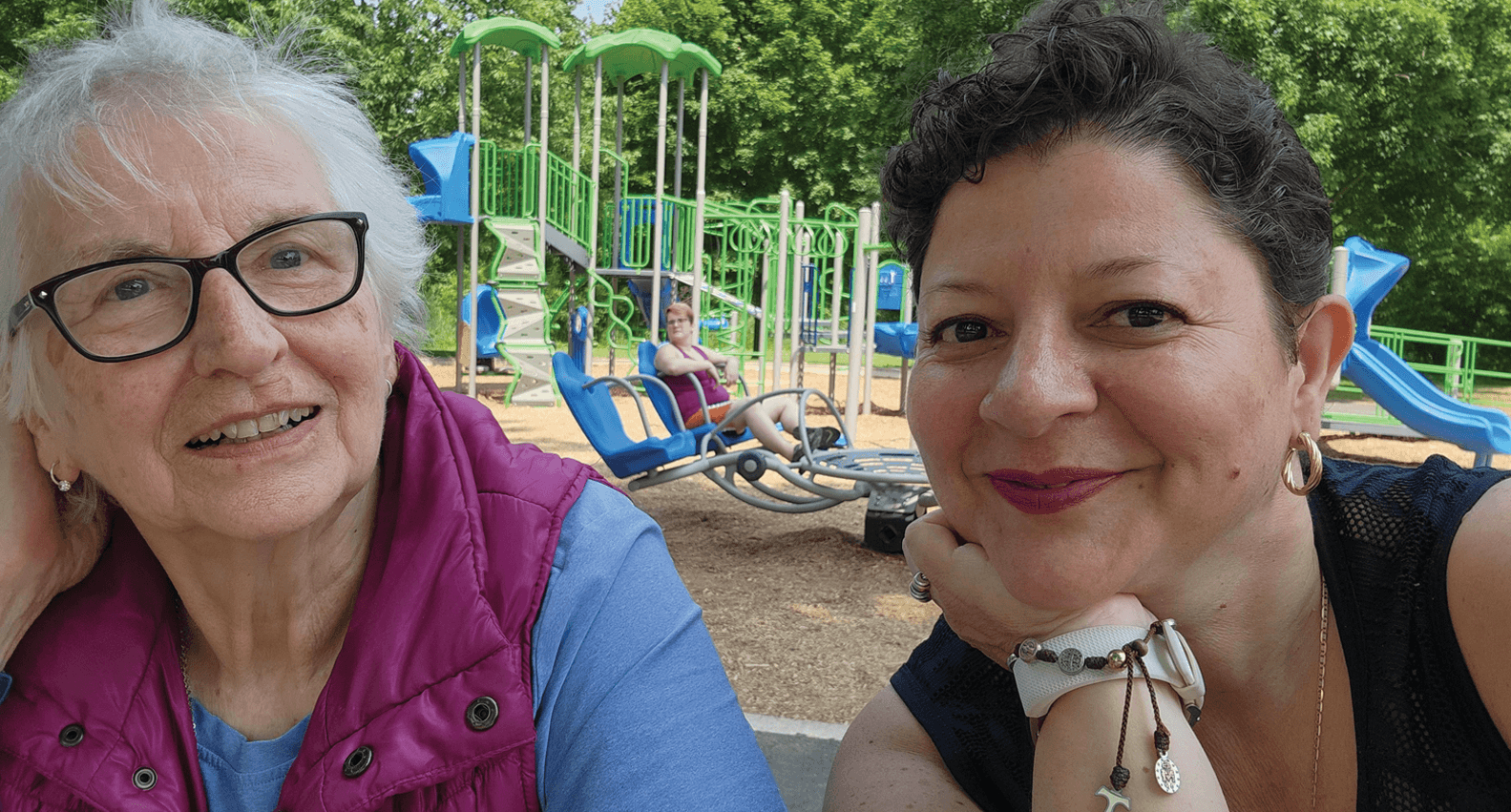 Elizabeth and June - At your service for seniors