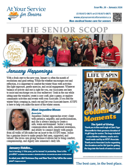 January 2026 Newsletter: Home Care and the Winter Blues